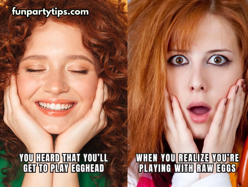 a-picture-of-a-red-headed-woman-feeling-shocked-because-she-will-have-to-play-the-easter-game-egghead-with-raw-eggs
