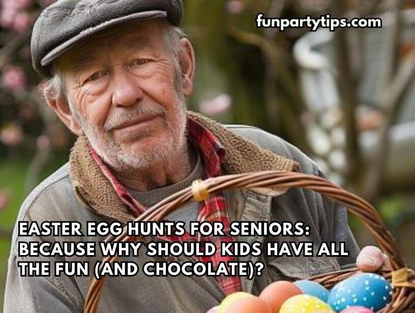 A-cheerful-senior-man-holding-a-basket-of-colorful-easter-eggs-showcasing-the-joy-of-easter-egg-hunts-for-senior-citizens.