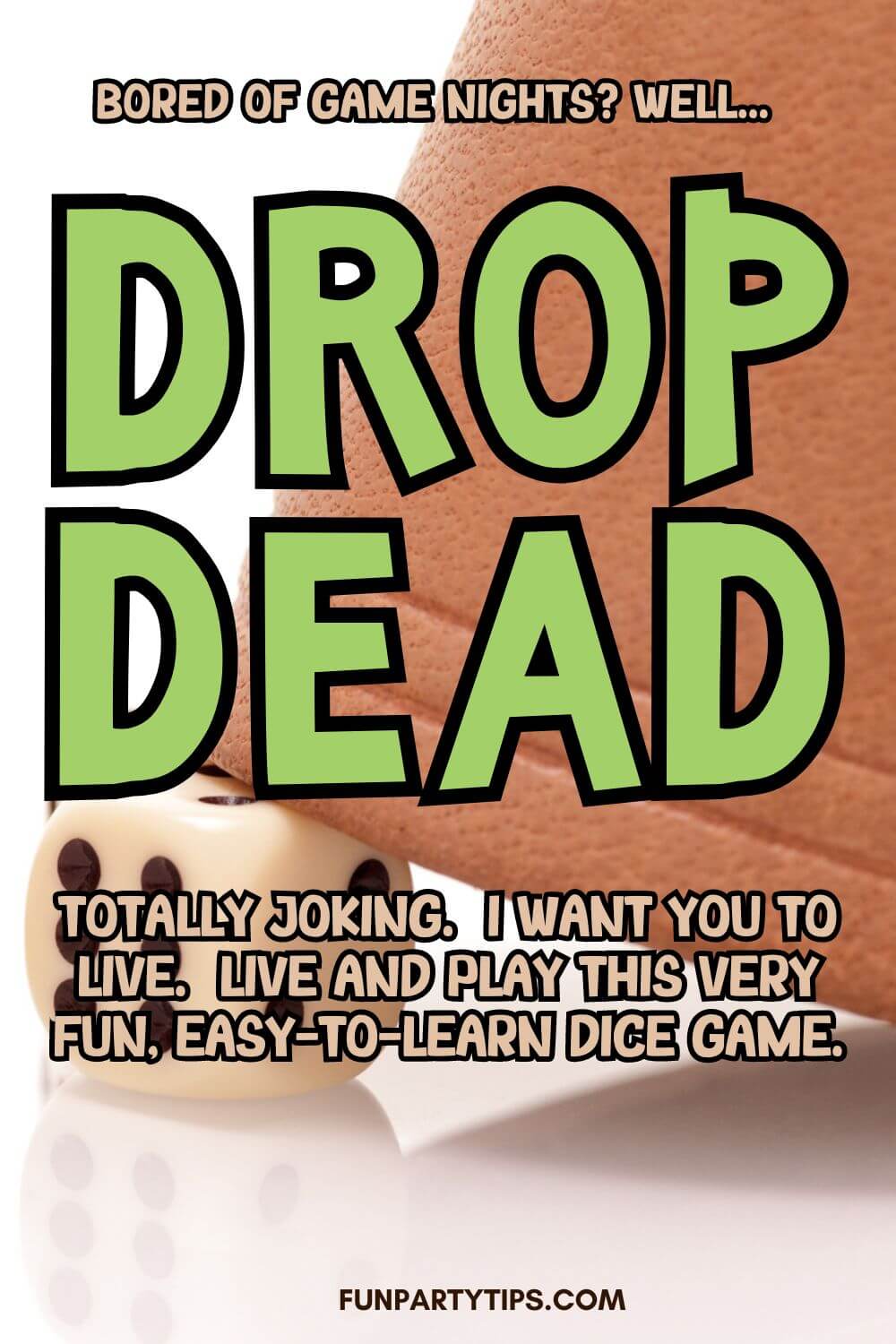 Drop Dead Dice Game 101 A Playbook for NonStop Family Fun Fun Party Tips