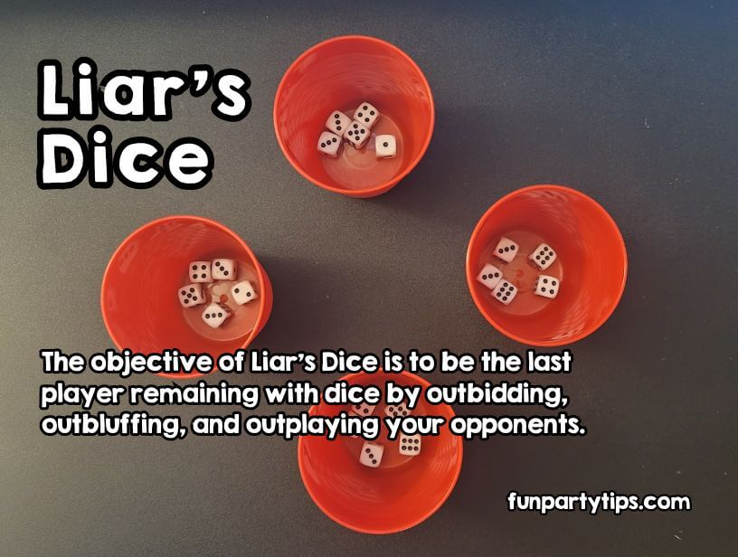 Liar's Dice: Bluff, Bid, and Bond Your Way Through Game Night - Fun ...