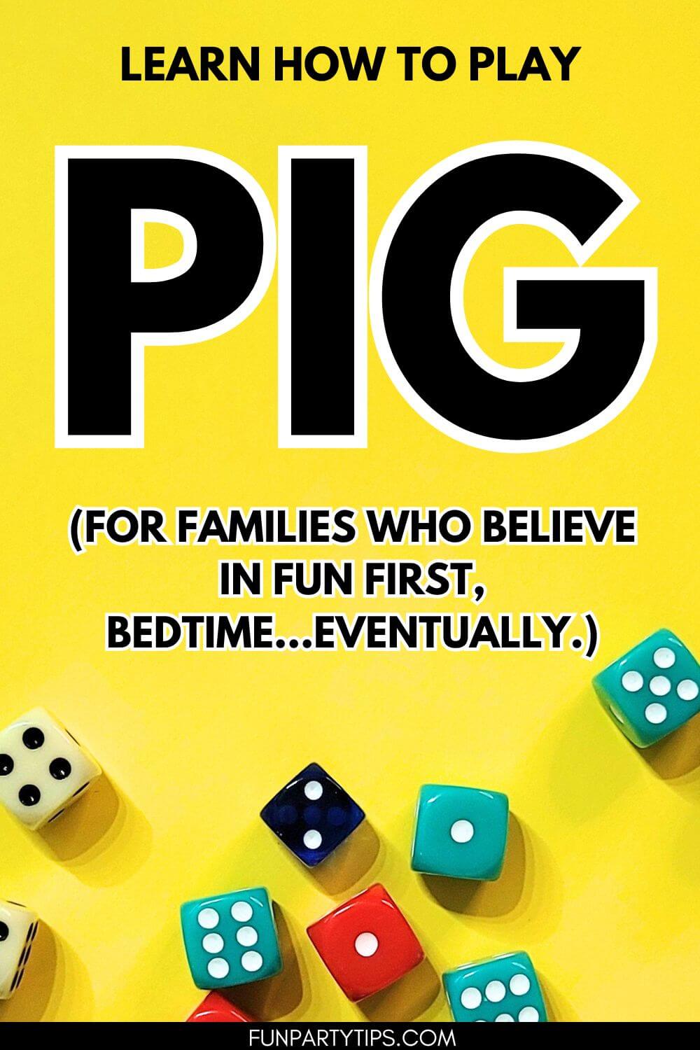 Pig Dice Game Rules, Tips, and Twists (Unlock the Fun) Fun Party Tips