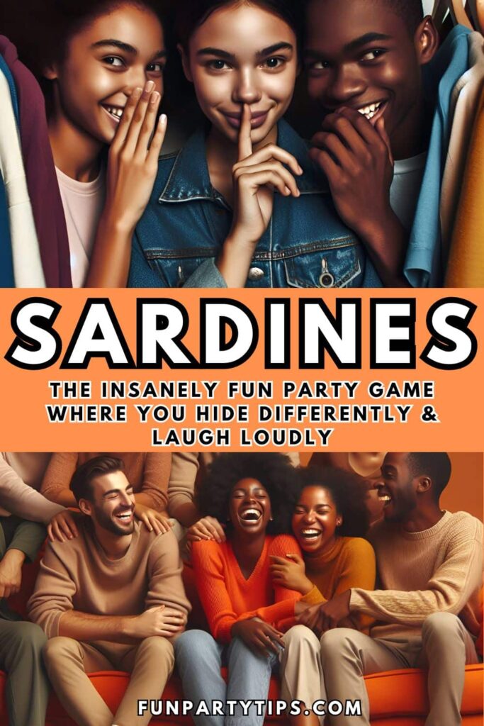 Sardines The Laugh Out Loud Reverse Hide and Seek Game Fun Party Tips
