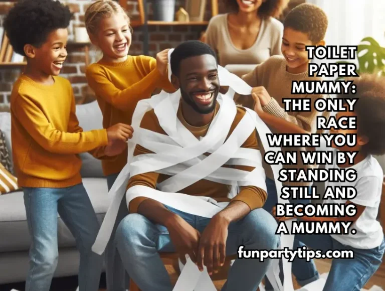 a-dad-being-wrapped-in-toilet-paper-like-a-mummy-during-a-halloween-minute-to-win-it-game