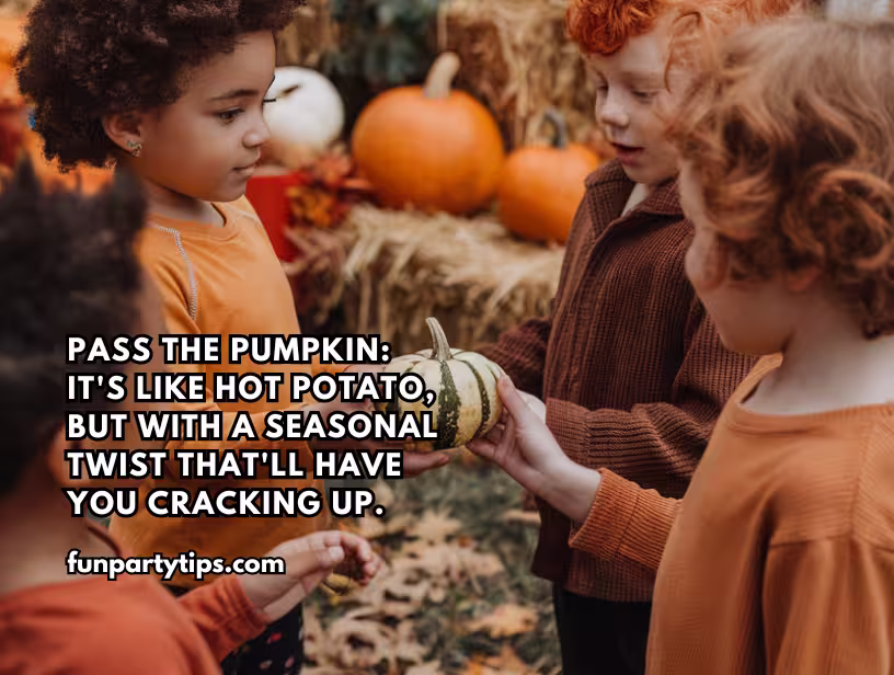 Children-pass-a-small-pumpkin-in-a-game-of-"Pass-the-Pumpkin,"-a-seasonal-twist-on-classic-hot-potato-pumpkin-games-for-fall.