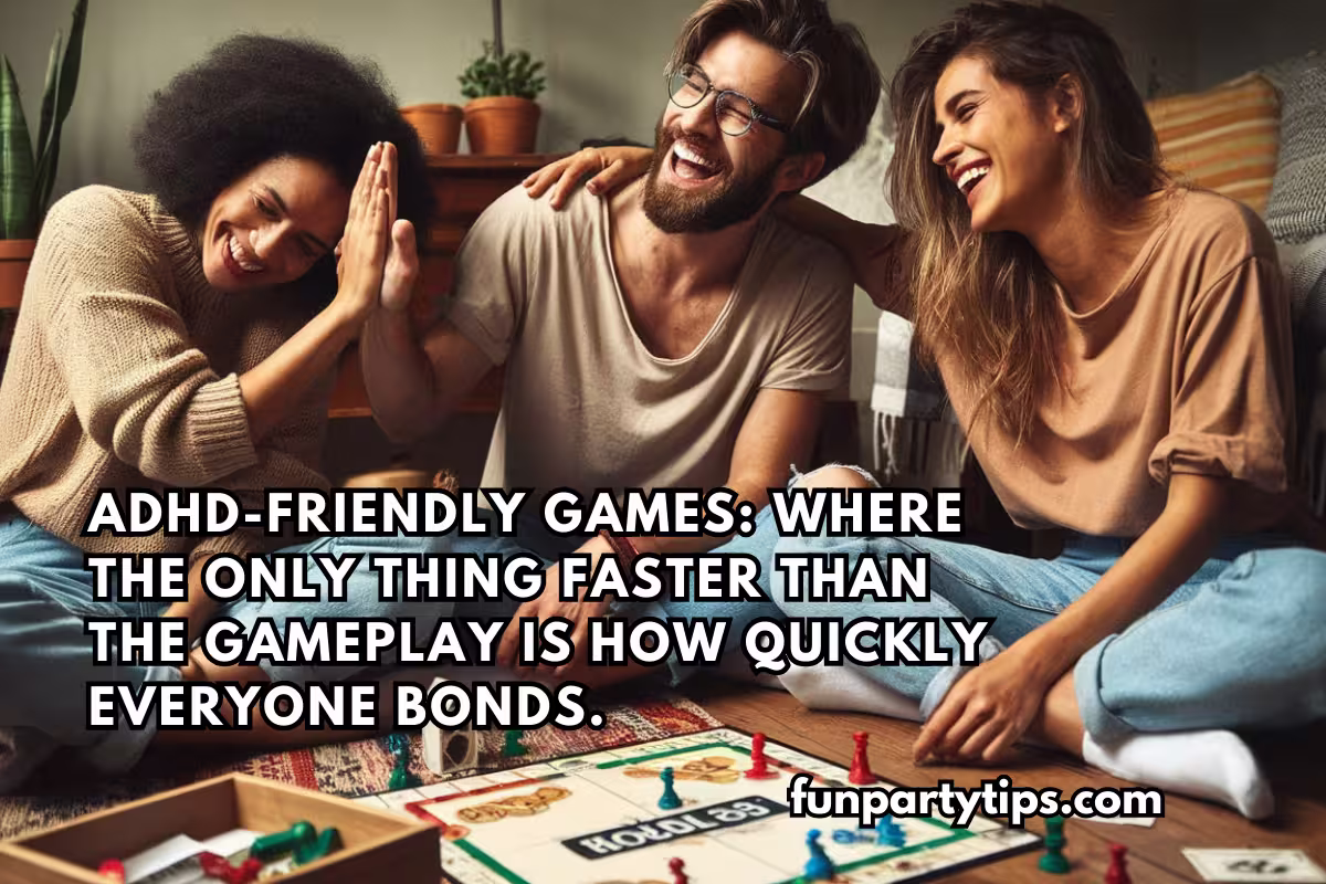 A-group-of-friends-laughing-and-high-fiving-while-playing-a-board-game-in-a-relaxed-living-room-setting.-Ideal-for-adhd-brain-friendly-games-and-bonding-time.