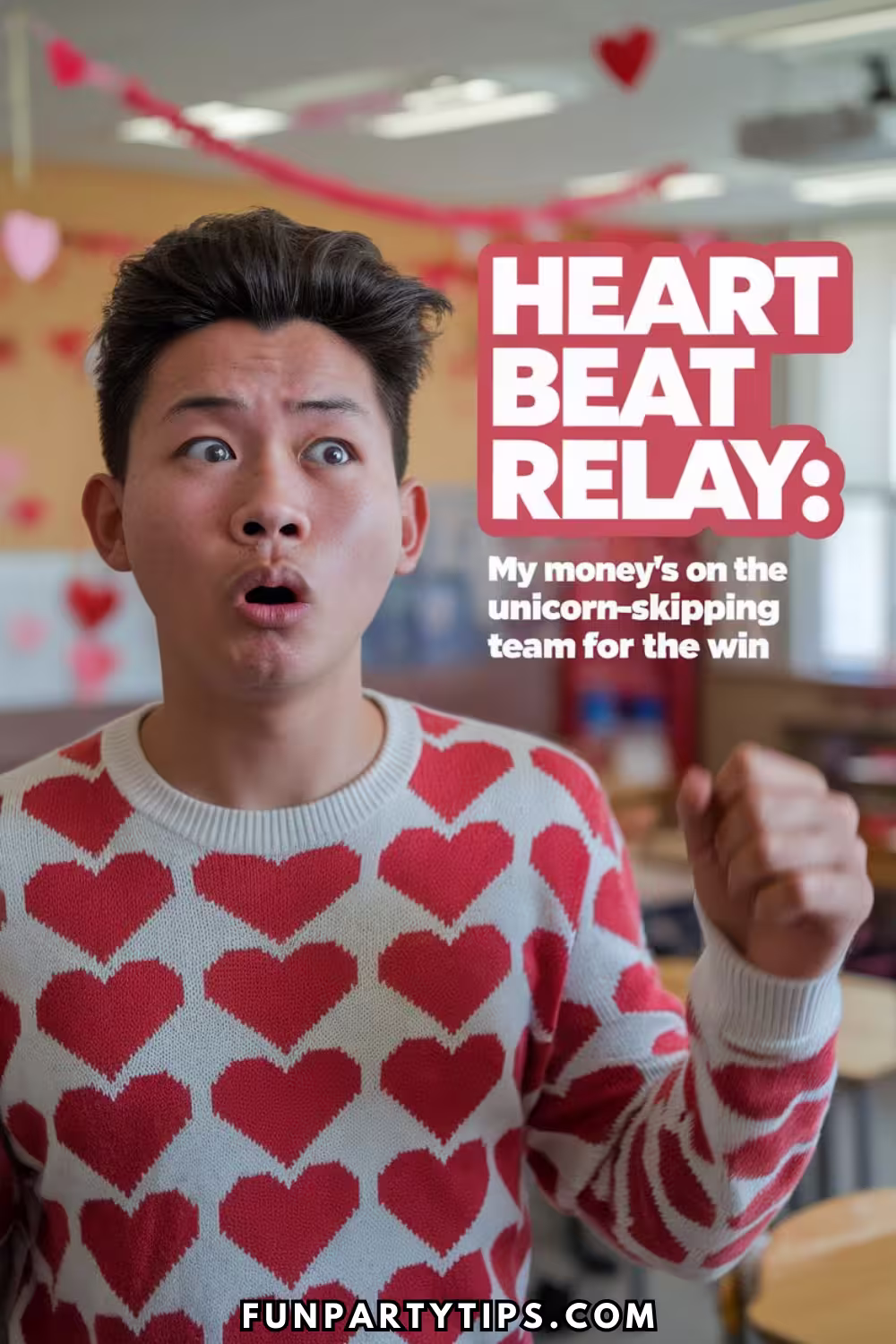 person-looking-surprised-while-participating-in-a-heart-themed-valentine's-day-game-with-no-candy-activities.